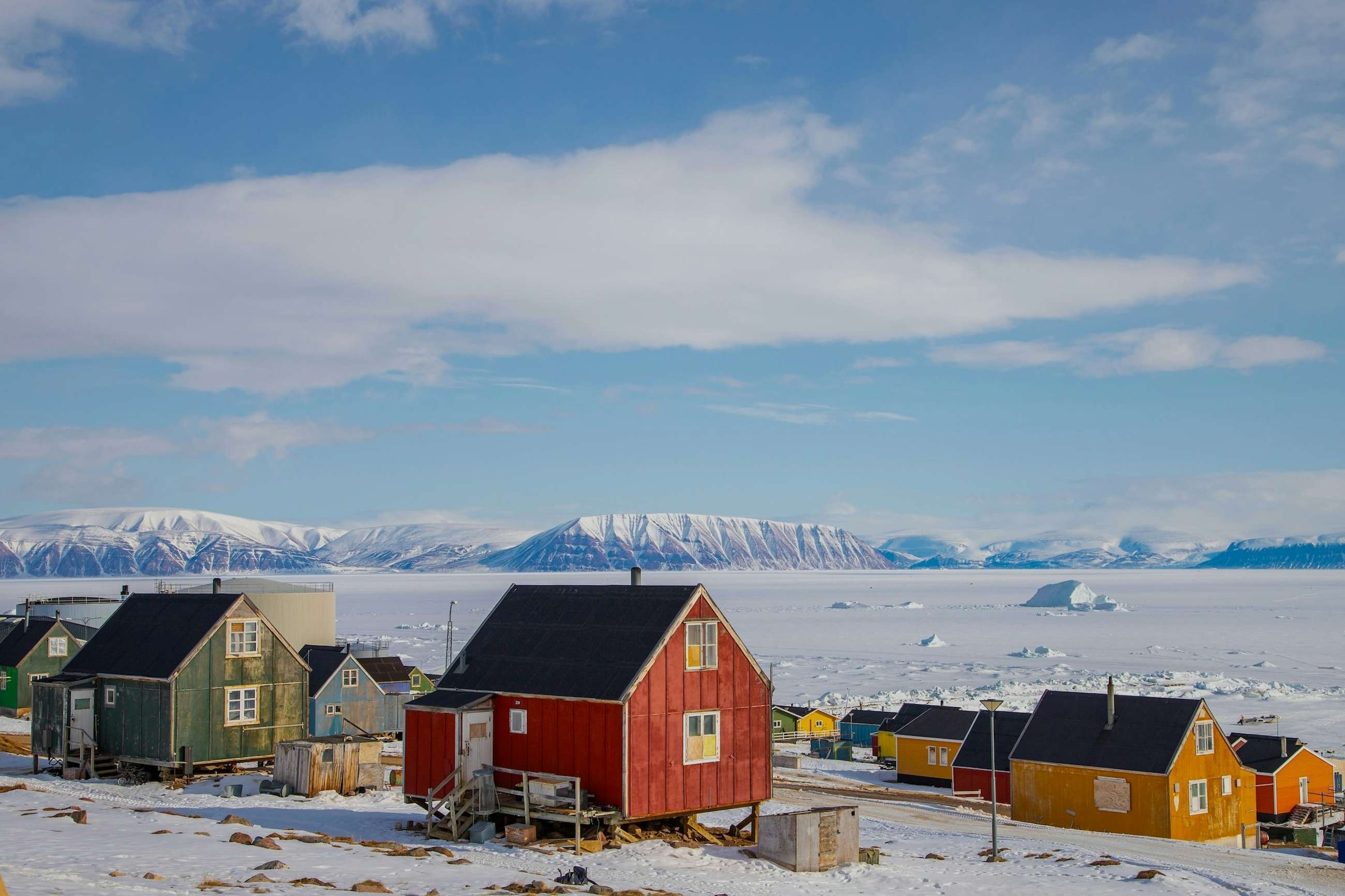 Colorful houses in Qaanaaq Photo by Lone Bjørn Visit Greenland copy