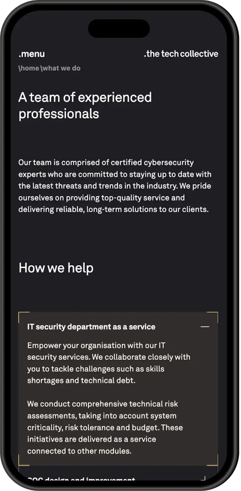 The Tech Collective Website